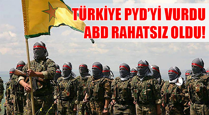 FLAŞ...TÜRKİYE VURDU PYD YERİNE ABD SES VERDİ!