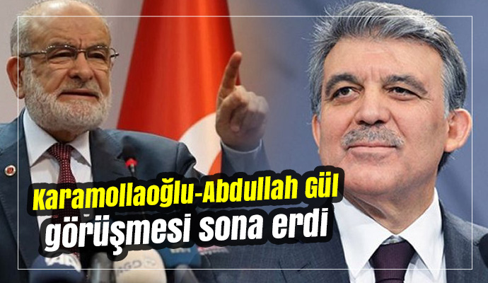 Karamollaoğlu-Abdullah Gül görüşmesi sonra erdi