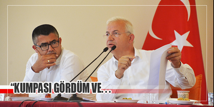 BAŞKAN GÖRMEZ BELGELERLE KONUŞTU