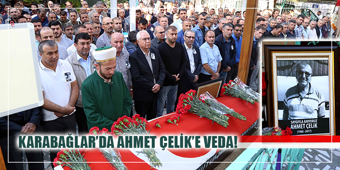 Görev Şehidi Ahmet Çelik son yolculuğuna uğurlandı