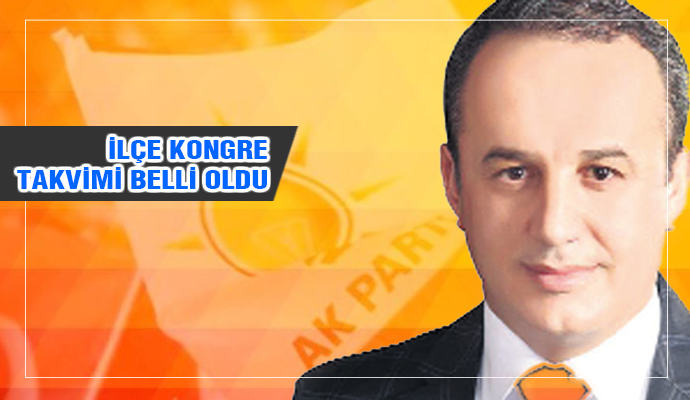 SON DAKİKA! AK PARTİ'DE İLÇE KONGRE TAKVİMİ BELLİ OLDU