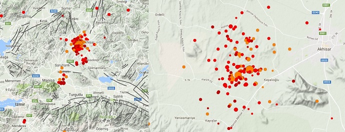 Akhisar’da Deprem Fırtınası Devam Ediyor