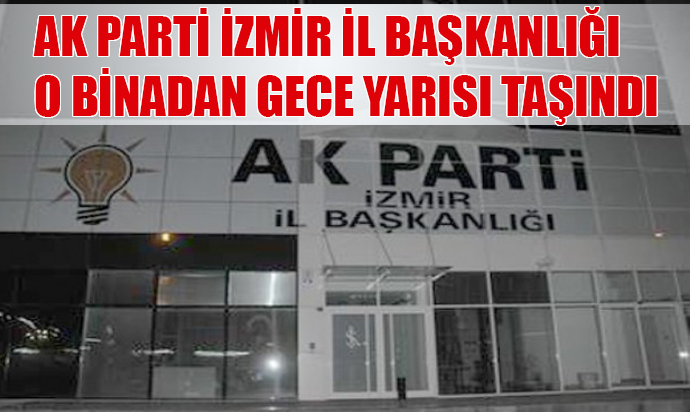 AK PARTİ İL BAŞKANLIĞI KONVOY'A TAŞINDI