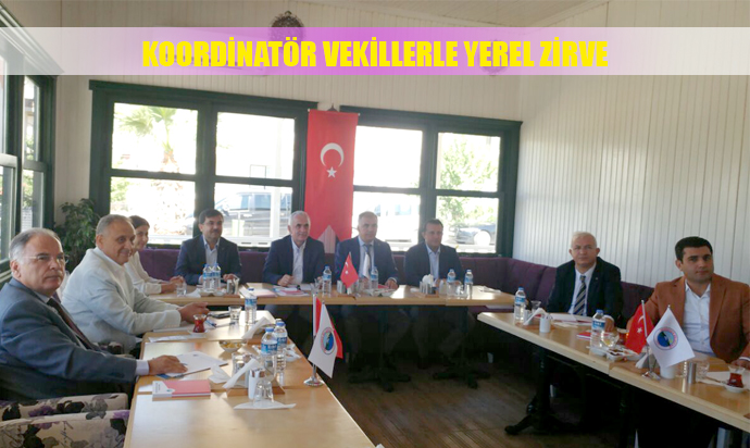 AK PARTİLİ 7 BAŞKANLA ÖNEMLİ ZİRVE