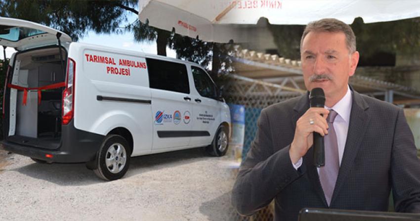 TÜRKİYE'NİN İLK TARIM AMBULANSI