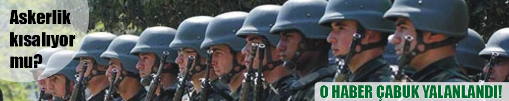 O HABER ÇABUK YALANLANDI!