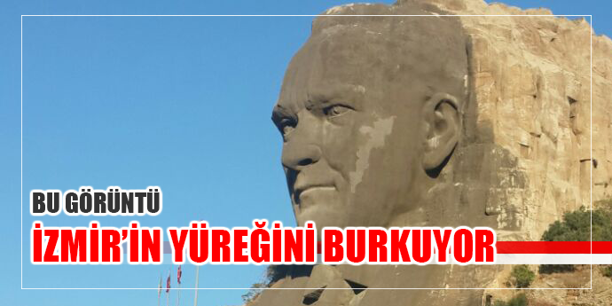 ATATÜRK MASKI HER GEÇEN GÜN ÇÜRÜYOR!