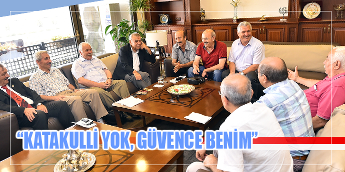 MUHTARLARA KENTSEL DÖNÜŞÜM GÜVENCESİ VERDİ