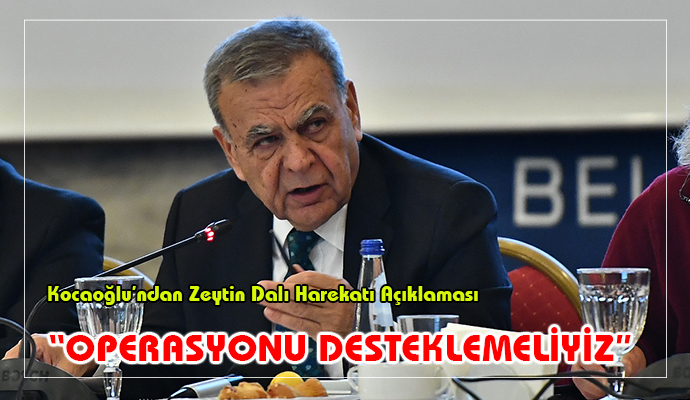 İEKKK'dan Zeytin Dalı Harekatı'na destek