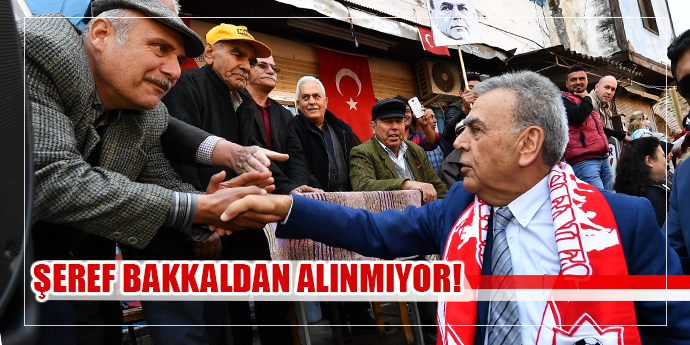 “Şeref bakkaldan alınmaz”