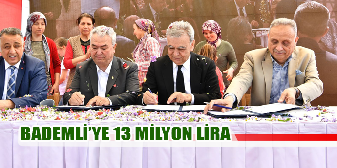 Bademli'de şimdi sıra pazarlamada