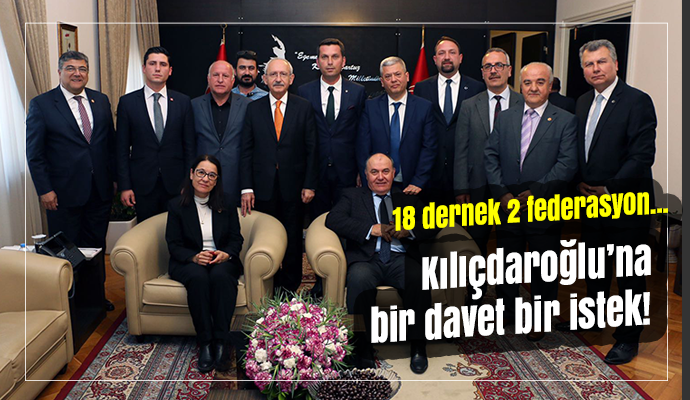 Balkan ve Rumeli Derneklerinden Kılıçdaroğlu'na ziyaret