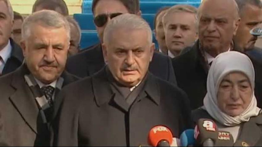 BAŞBAKAN'DAN BOMBALI SALDIRI İLE İLGİLİ İLK AÇIKLAMA