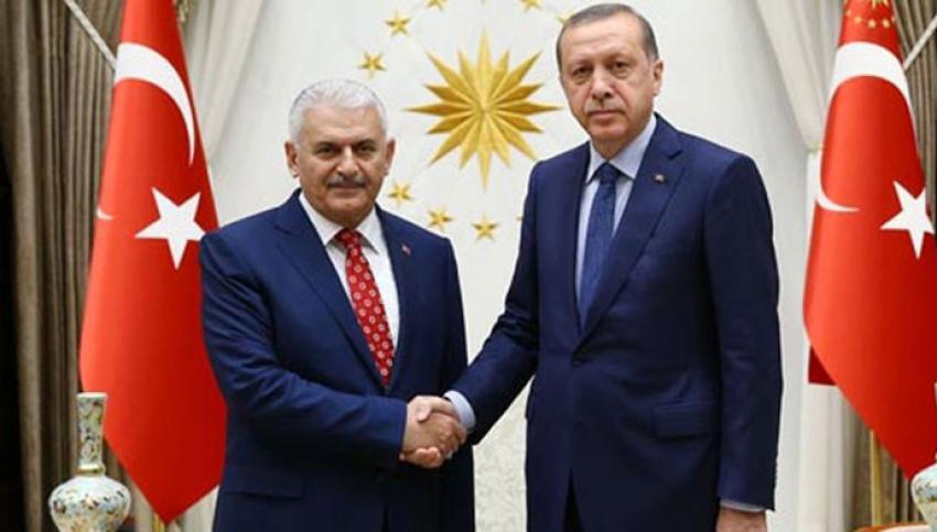 BİNALİ YILDIRIM, CUMHURBAŞKANINDAN GÖREVİ ALDI