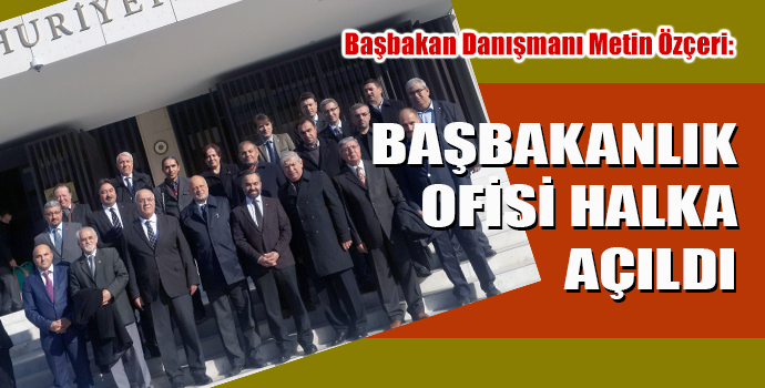İzmir'de Başbakanlık Ofisi Halka Açıldı