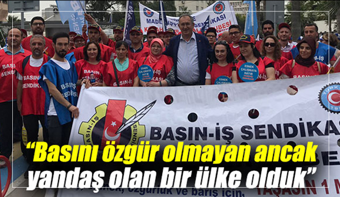 Sertel, “Basını özgür olmayan ancak yandaş olan bir ülke olduk”