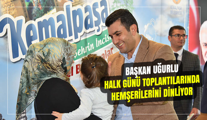 BAŞKAN UĞURLU, HALK GÜNÜ TOPLANTILARINDA HEMŞERİLERİNİ DİNLİYOR