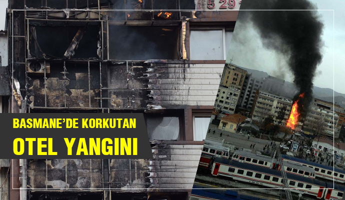 İzmir'de otel alev alev yandı: 4 yaralı