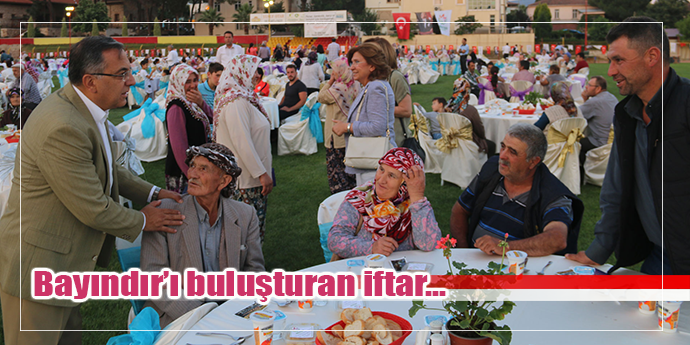Bayındır İftarda Buluştu