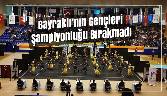 Bayraklı’nın gençleri şampiyonluğu bırakmadı