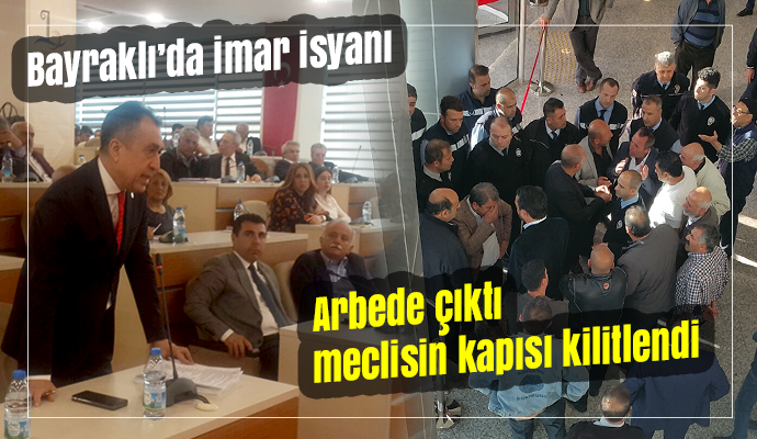 BAYRAKLI'DA İMAR REVİZYONU İSYANI