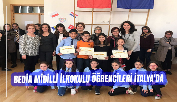 BEDİA MİDİLLİ İLKOKULU ÖĞRENCİLERİ İTALYA'DA