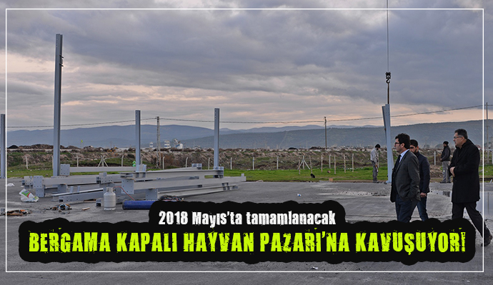 BERGAMA KAPALI HAYVAN PAZARI SATICIYI RAHATLATACAK