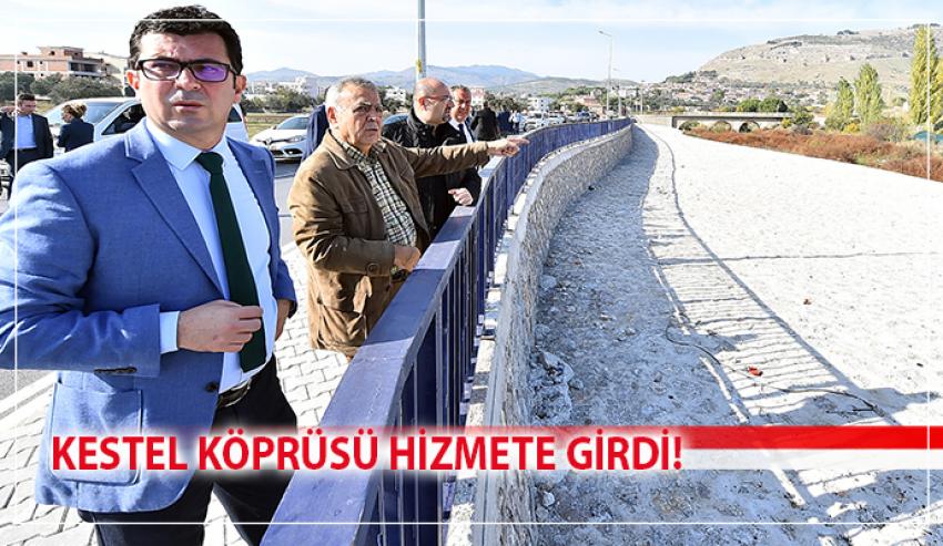 BÜYÜKŞEHİR'DEN BERGAMA'YA YENİ KÖPRÜ