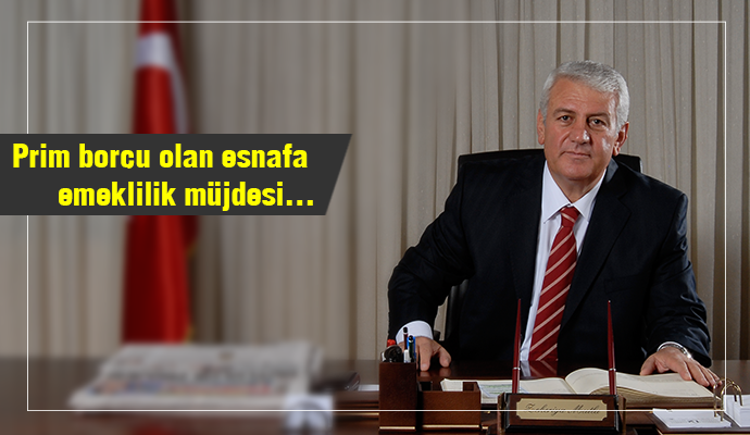 Prim borcu olan esnafa emeklilik müjdesi…