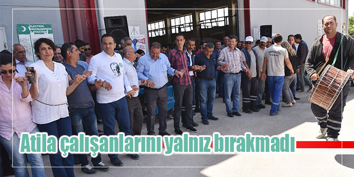 Bornova’nın emekçileri omuz omuza 1 Mayıs Emek ve Dayanışma Günü’nü kutladı