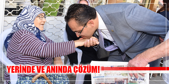 Başkan Atila, mahalle gezileriyle vatandaşları dinliyor