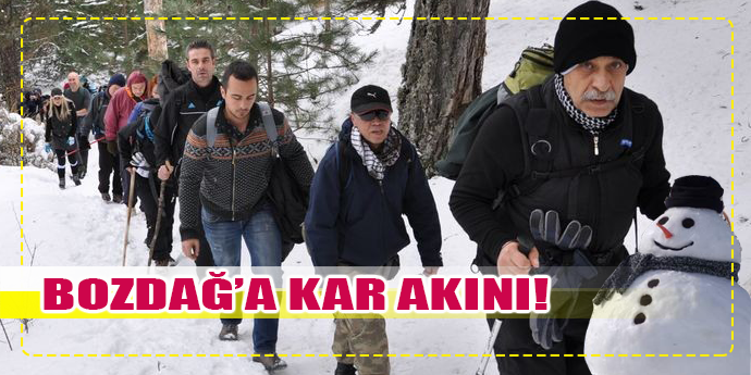 Bozdağ’a kar akını