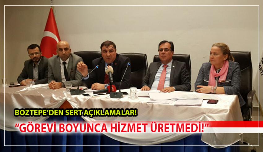 AK PARTİLİ YÖNETİCİLERDEN ÇİĞLİ BELEDİYE BAŞKANINA TEPKİ