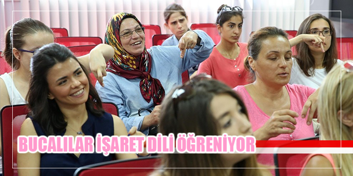Bucalılara işaret dili eğitimi