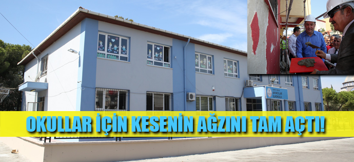 Buca okullarına 3 Milyon TL’lik bakım
