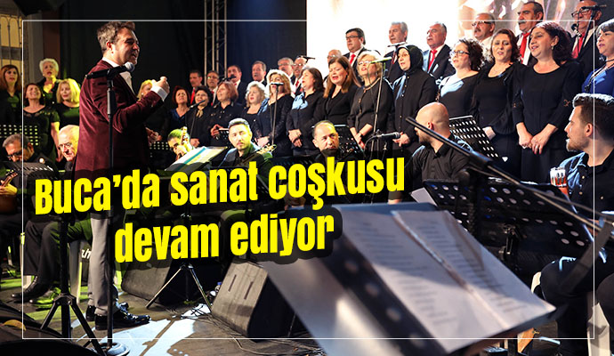 Buca’da sanat coşkusu devam ediyor