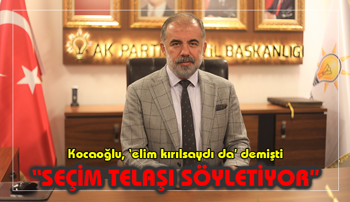 DELİCAN: ELEŞTİRİ DEĞİL SEÇİM TELAŞI SARDI!