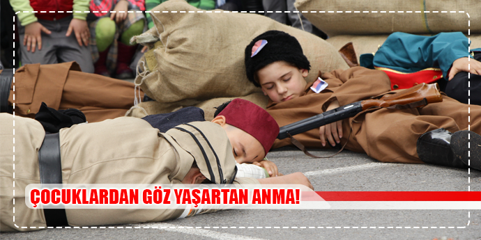 BÜYÜKÇİĞLİ İLKOKULUNDA ÇANAKKALE ZAFERİ COŞKUSU