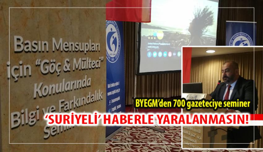 SEMİNERİN FİNALİ İSTANBUL'DA YAPILACAK