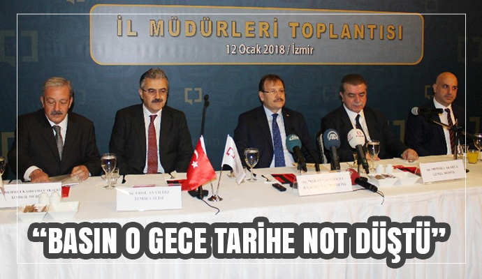 Başbakan Yardımcısı Çavuşoğlu BYGEM müdürleriyle buluştu