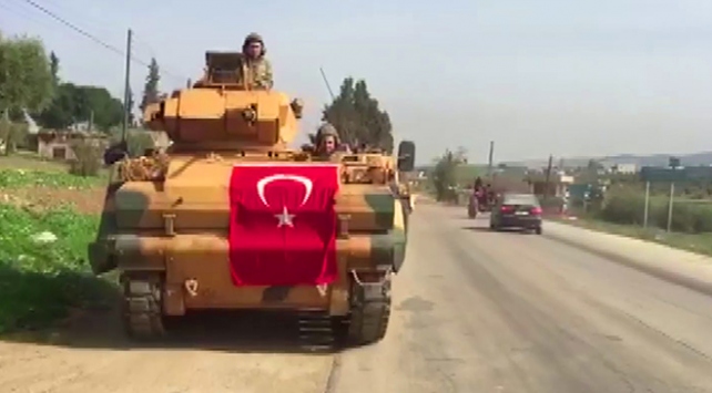 Türk tankları Afrinʹe böyle girdi