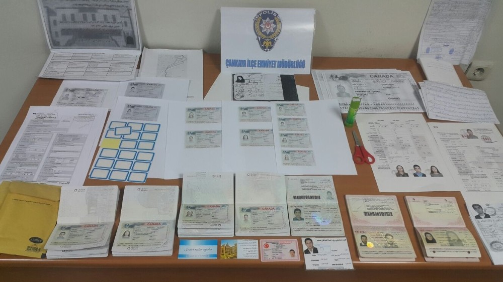 Ankara’da sahte vize dolandırıcıları yakalandı
