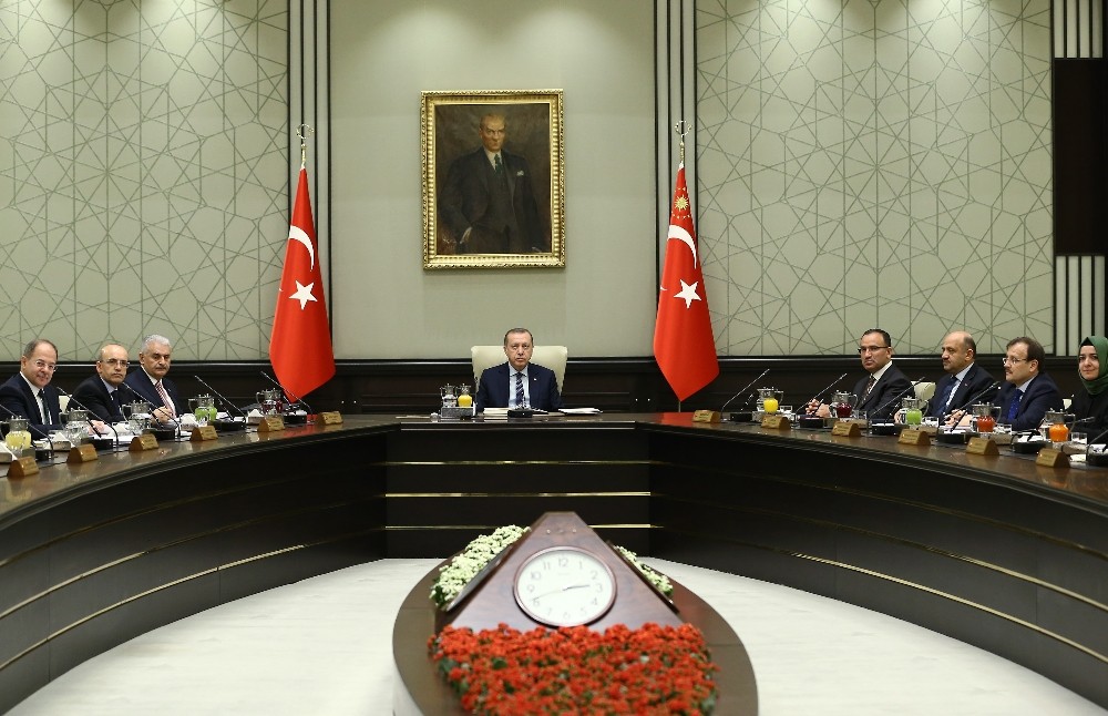 2018 yılının ilk Bakanlar Kurulu Cumhurbaşkanlığı Külliyesinde toplandı