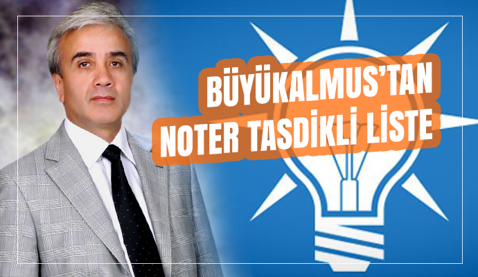BUCA'DA NOTER TASDİKLİ MUHALEFET