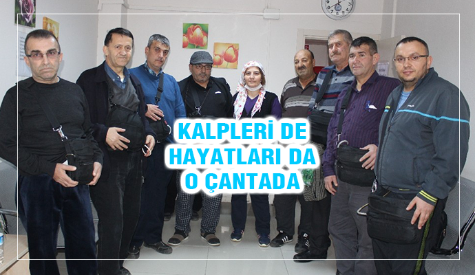 Kalplerini çantada taşıyan hayatlar