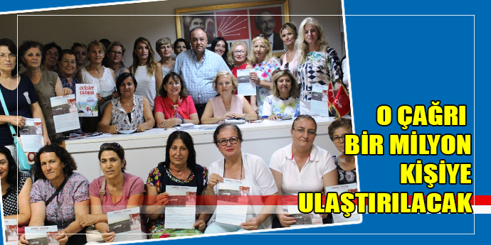 CHP İZMİR'DEN 1 MİLYON