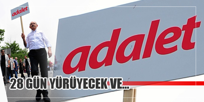 İŞTE BÜYÜK YÜRÜYÜŞÜN ROTASI