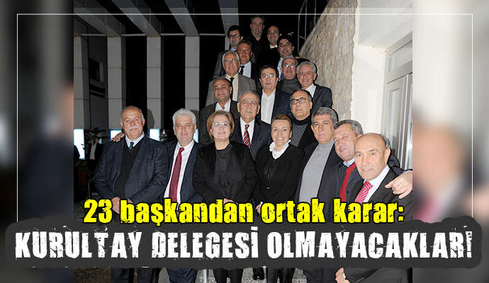 CHP'DE İL BAŞKANI BELİRLEME ARAYIŞI