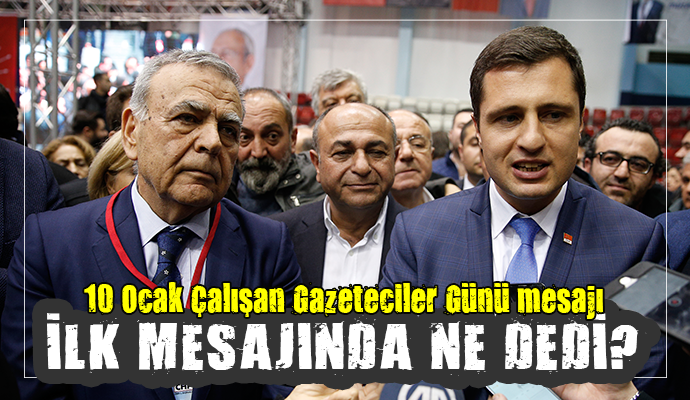 YENİ BAŞKANDAN İLK MESAJ