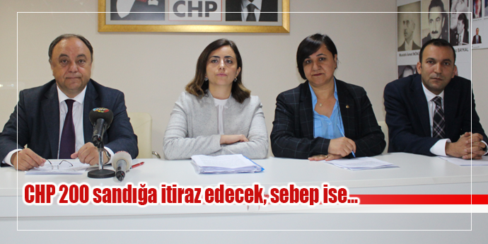 CHP İZMİR’DE 200 SANDIĞA İTİRAZ!